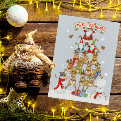 Bothy Threads It's Christmas! Cross Stitch Kit - 23x31cm