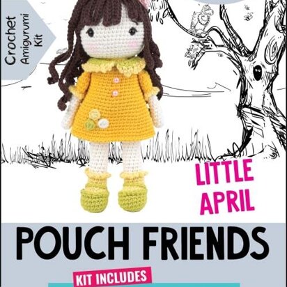 Creative World of Crafts Pouch Friends Little April - 20cm