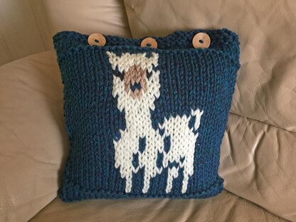 Alpaca on a Cushion