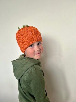 Pumpkin Spiral Hat