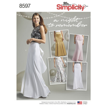 Simplicity 8645 - Women's Vintage Tops