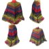 Colorful Poncho Shawl