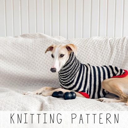 Free knitting pattern outlet for whippet dog coat