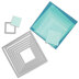 Sizzix Framelits Dies 8/Pkg - Squares