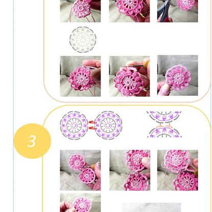 Bookmark "Pink Flowers"