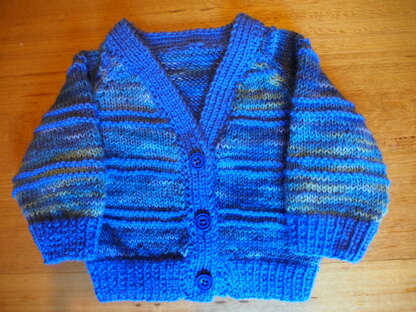 Baby Raglan Cardigan