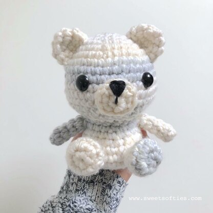Peyton the Polar Bear Amigurumi Doll