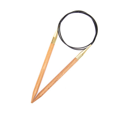 KnitPro Basix Beech Fixed Circular Needles 80cm (32in)