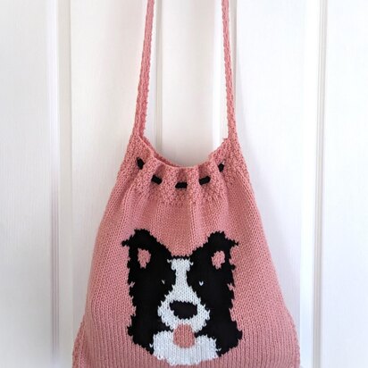 Border Collie Dog Bag