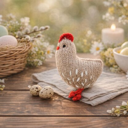 Knitted chicken