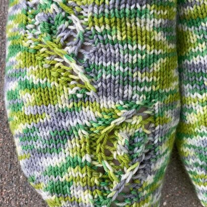 Lackadaisical Socks - knitting pattern