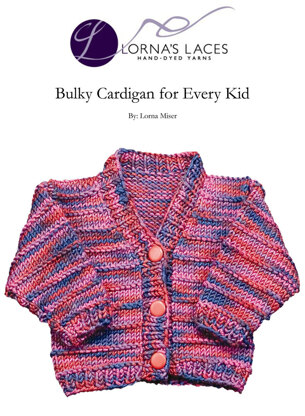 Cardigan for Every Kid in Lorna's Laces Shepherd Bulky