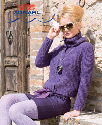 Gressoney Jacket in Adriafil Pois - Downloadable PDF