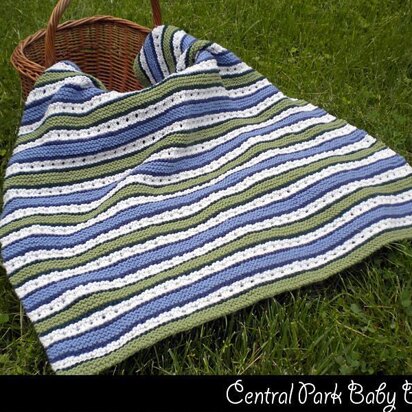 Central Park Baby Blanket