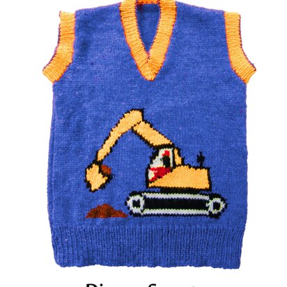 Digger / excavator sweater