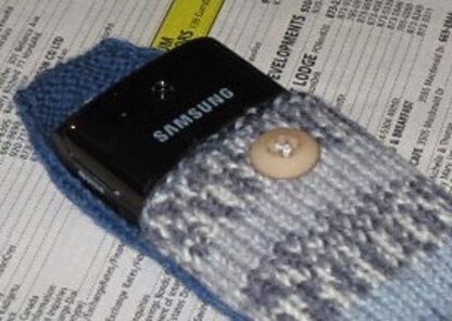 Two-Tone Cell Phone Cozy