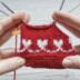 Baby booties "Christmas"