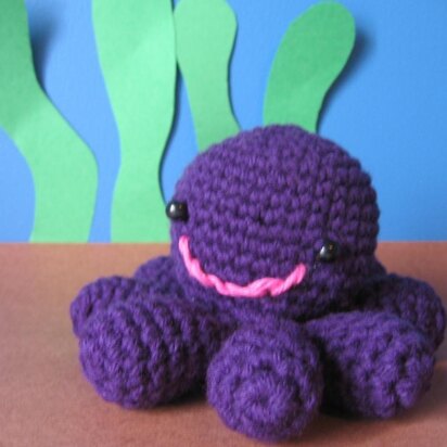 Inky Octopus | Crochet Pattern  by Ashton11