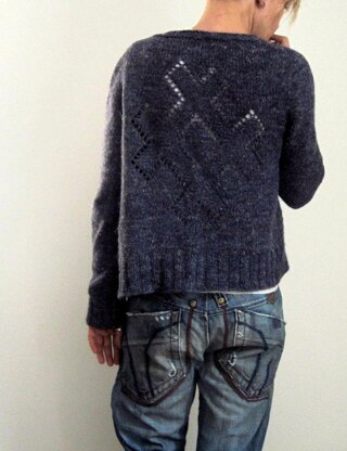 Criss Cross Strickjacke