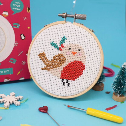 The Make Arcade Robin Cross Stitch Kit