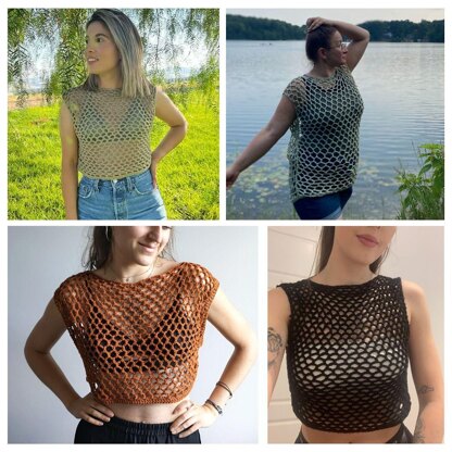 Reversible Knot Mesh Top