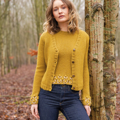 Percy Cardigan in Rowan Alpaca Classic - ZB328-00013-DEP - Downloadable PDF