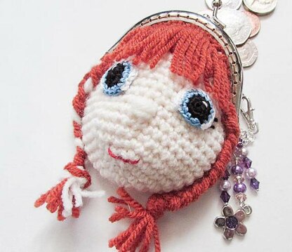 Girl Character Coin Purse