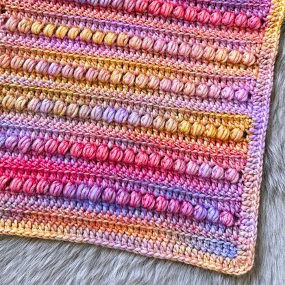 Puff Horizon Baby Blanket