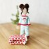 Crochet doll clothes, doll pajamas, amigurumi doll clothes, doll outfit, Christmas doll outfit