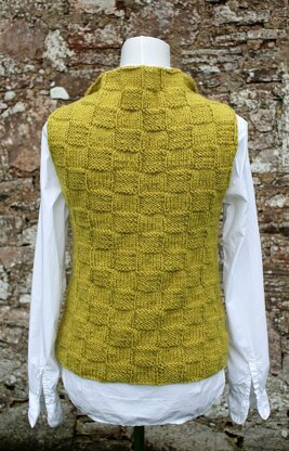 Sorbet wrap / sleeveless jacket Knitting pattern by Laurimuks patterns ...