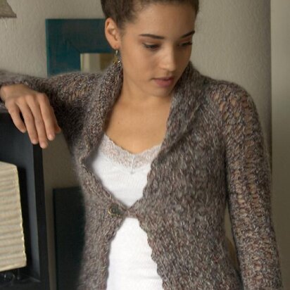 Frosted Espresso Cardigan