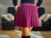 Treble Twirl Crochet Skirt