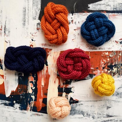 Crochet Knot Pillows