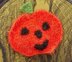 Jack o'Latern Scrubby in Red Heart Scrubby Sparkle - LW5391 - Downloadable PDF