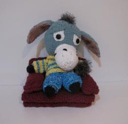 Knitkinz Teal Donkey