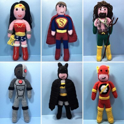 6 Justice League Crochet Patterns