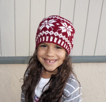 Frozen Snowflakes Beanie