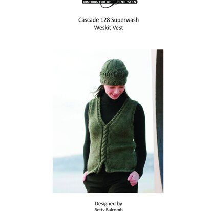 Cascade Yarns C194 Weskit Vest (free)