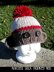 Knitted Sock Monkey Hat