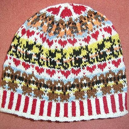 I like you beanie - knitting pattern