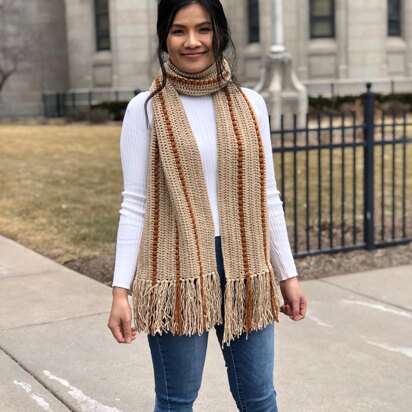 Twin cities spring scarf