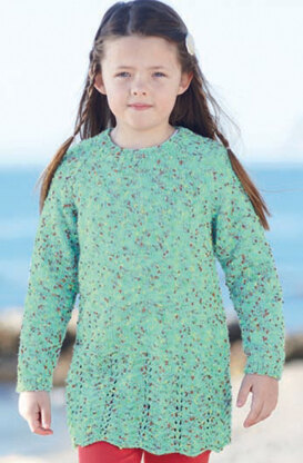 Dresses in Sirdar Snuggly Tiny Tots DK - 4496 - Downloadable PDF