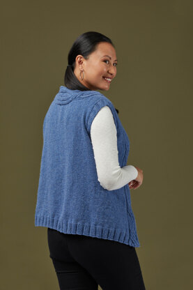 1248 Maranjab -  Waistcoat Knitting Pattern for Women in Valley Yarns Wachusett by Valley Yarns