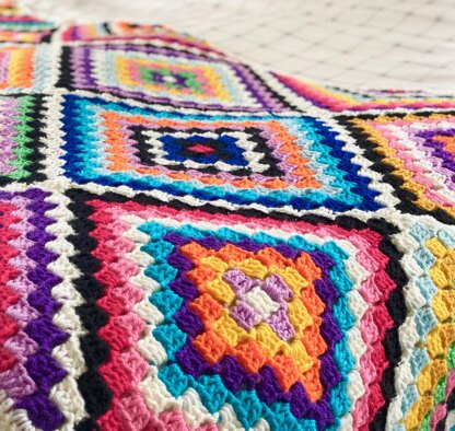 Colourful Carnaby Blanket