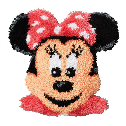 Vervaco Disney Minnie Mouse Latch Hook Rug Kit