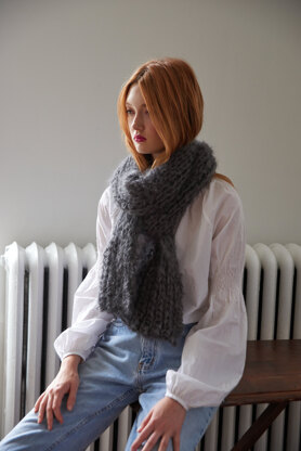 Fisherman Rib Scarf