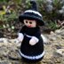 Halloween Witch Doll Knitting Pattern - Toy Knitting Pattern