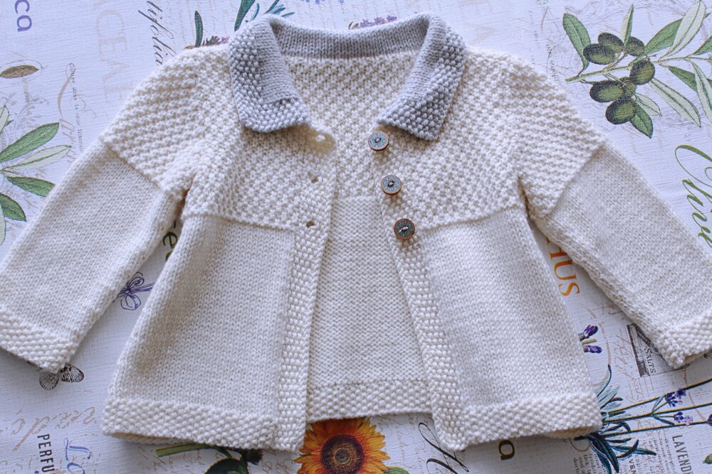 Sophie's Sunday Best Cardigan Knitting pattern by Knit & Purl