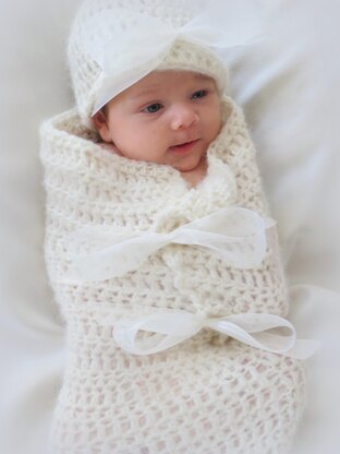 Cocoon and Hat Baby Bows