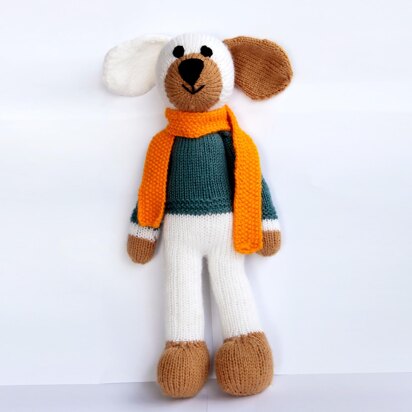 Max the dog - knitting pattern